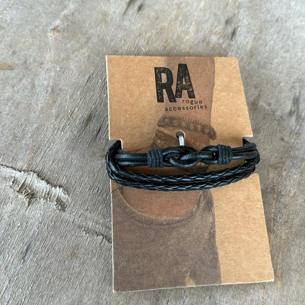 RA Rogue Accessories Athens 2-Piece‎ Men’s Bracelets NWT